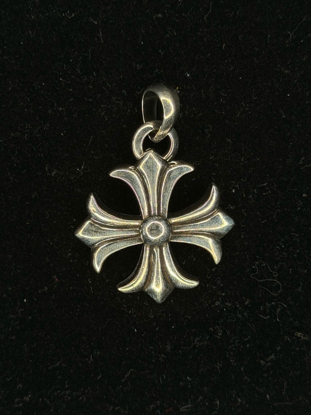 Chrome Hearts Floral Cross Big Pendant Unisex Pendant
